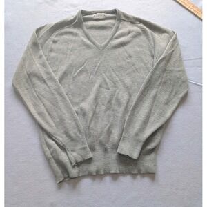 Classics Mens Orlon Acrylic Sweater Casual Vintage Made in USA - LARGE